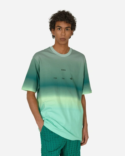 Shop Adidas Originals Sftm Logo T-shirt Hazy In Green