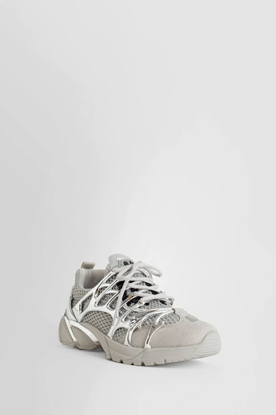 Shop 44 Label Group Man Silver Sneakers