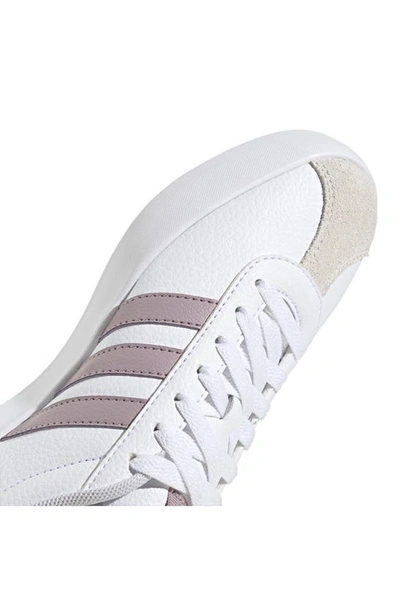 Shop Adidas Originals Vl Court 3.0 Sneaker In White/ Preloved Fig/ Grey One