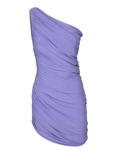 Shop Norma Kamali Dresses In Purple