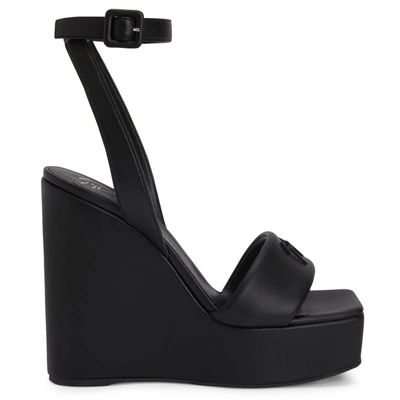 Shop Giuseppe Zanotti Meissa Strap In Black