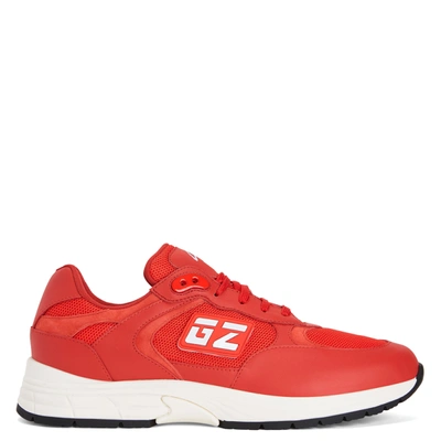 Shop Giuseppe Zanotti Gz Runner In Red