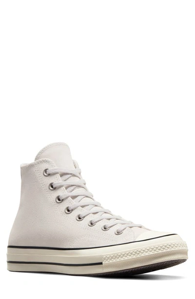 Shop Converse Gender Inclusive Chuck Taylor® All Star® 70 Suede High Top Sneaker In Pale Putty/ Egret/ Trail