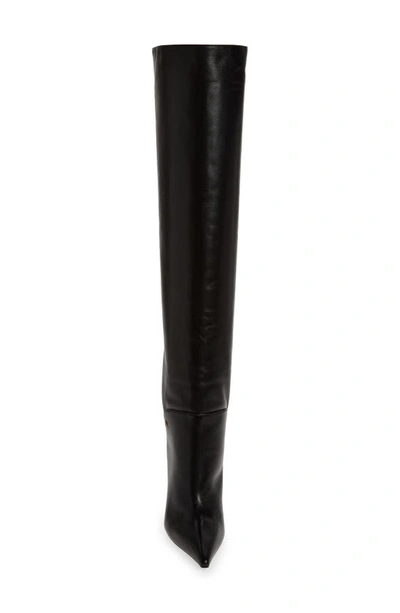 Shop Jimmy Choo Cycas Pointed Toe Boot In Black