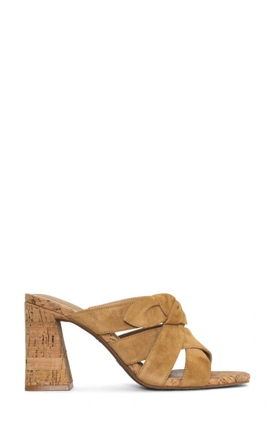 Nydj Loreri Slide Sandal In Cognac