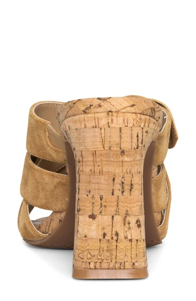Nydj Loreri Slide Sandal In Cognac