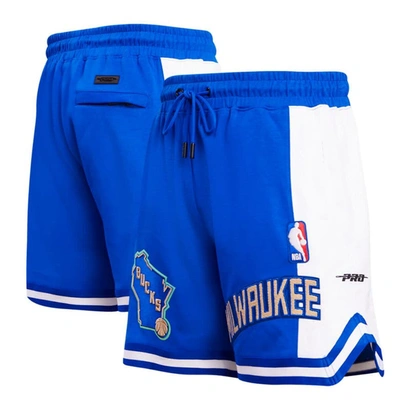 Shop Pro Standard Royal Milwaukee Bucks 2023/24 City Edition Dk Shorts