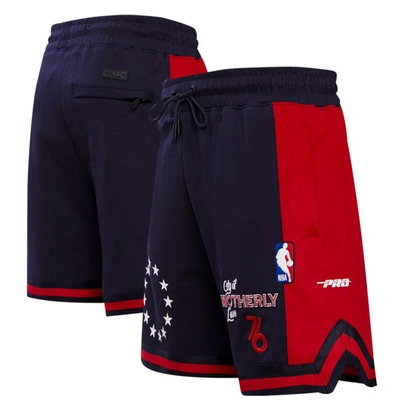 Shop Pro Standard Navy Philadelphia 76ers 2023/24 City Edition Dk Shorts