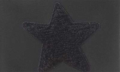 Shop Bloc Bags Mini Star Cosmetics Bag In Black/ Black