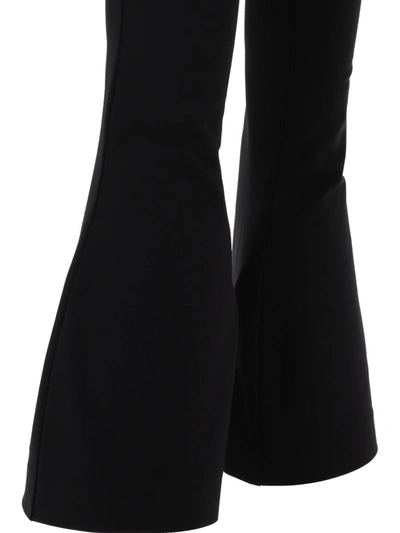 Shop Attico The  Zip-embellished Trousers In Black