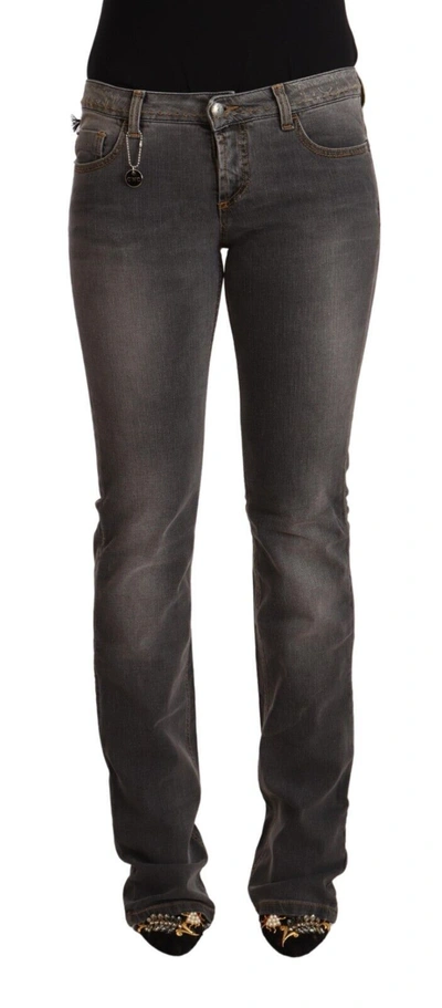 COSTUME NATIONAL COSTUME NATIONAL CHIC GRAY LOW WAIST SKINNY WOMEN'S DENIM 