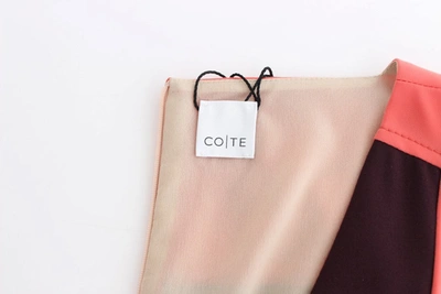 Cote Co|te Multicolor Pencil Dress With Artistic Women's Flair In Multicolor