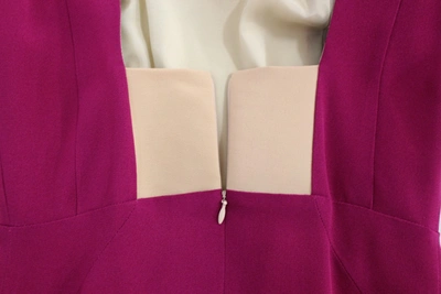 Cote Co|te Chic Pink & White Shift Women's Dress In White