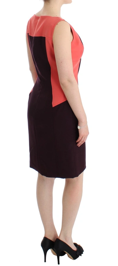 Cote Co|te Multicolor Pencil Dress With Artistic Women's Flair In Multicolor