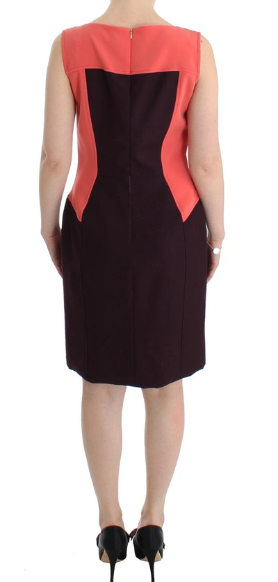Cote Co|te Multicolor Pencil Dress With Artistic Women's Flair In Multicolor