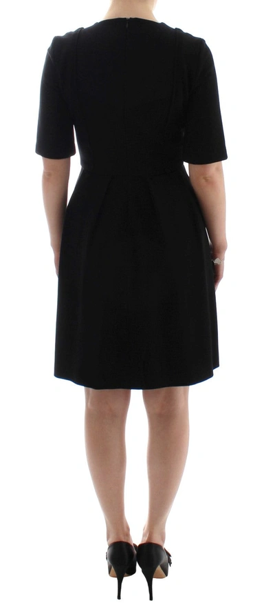 Shop Cote Co|te Elegant Black Short Sleeve Venus Women's Dress