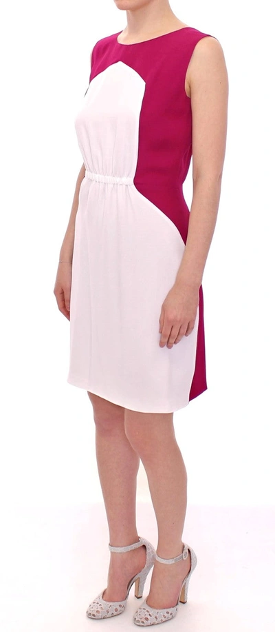 Shop Cote Co|te Chic Pink &amp; White Shift Women's Dress