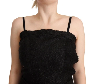 Shop La Maison Du Couturier Elegant Sleeveless Jumpsuit Dress In Women's Black