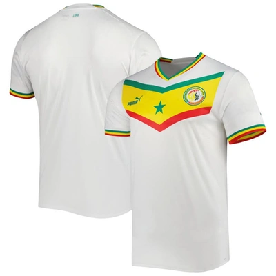 Shop Puma White Senegal National Team 2022/23 Home Replica Jersey