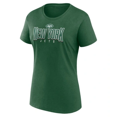 Shop Fanatics Branded  Green New York Jets Route T-shirt