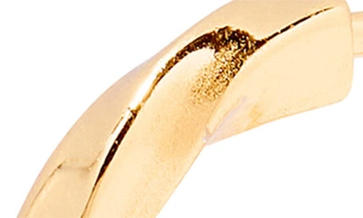 Brook & York Brooke Twisted Rope Hoop Earrings In Gold
