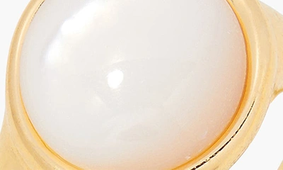 Brook & York 14k Gold-plated Anna Cultured Mother Of Pearl Ring