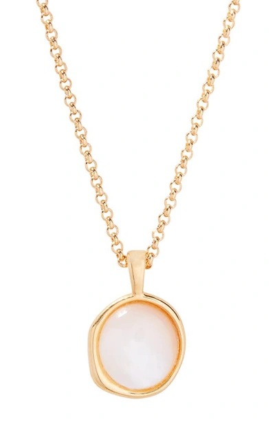 Shop Brook & York Anna Pendant Necklace In Gold
