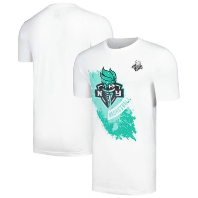 Shop Stadium Essentials Unisex  White New York Liberty Splashed T-shirt