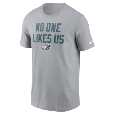 Shop Nike Gray Philadelphia Eagles Local T-shirt