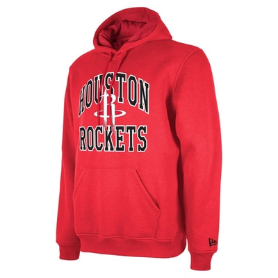 Shop New Era Unisex   Red Houston Rockets 2023/24 Season Tip-off Edition Pullover Hoodie