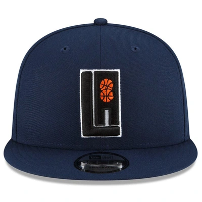 Cappellino New Era LA Clippers 9FIFTY 2Tone Snapback - Blu, Taglia Unica, Corona Alta E Visiera Piatta