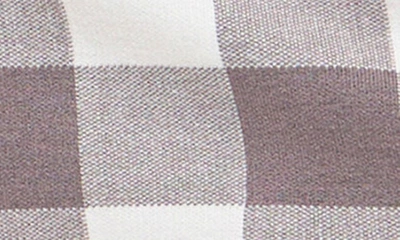 English Factory Women's Multi Gingham Knit Mini Skirt In Grey Multi