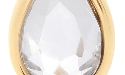Brook & York Cecilia Crystal Teardrop Stud Earrings In Gold