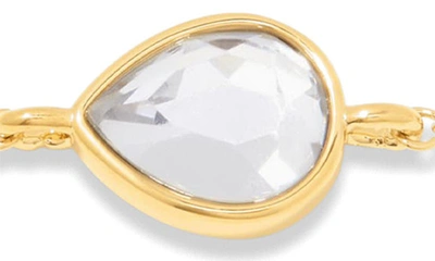 Brook & York Cecilia Crystal Station Bracelet In Gold