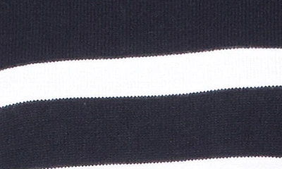 English Factory Stripe Turtleneck Sweater In Black/ White