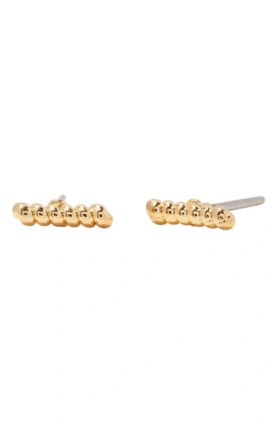 Shop Brook & York Liv Stud Earrings In Gold