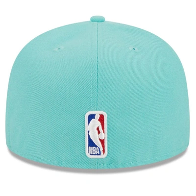 Shop New Era Turquoise Charlotte Hornets 2023/24 City Edition Alternate 59fifty Fitted Hat
