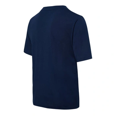 Shop Concepts Sport Navy/red Columbus Blue Jackets Arctic T-shirt & Pajama Pants Sleep Set