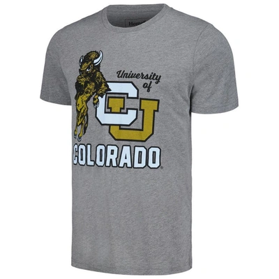 Shop Homefield Heather Gray Colorado Buffaloes Tri-blend T-shirt