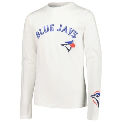 Shop Stitches Youth  Royal/white Toronto Blue Jays T-shirt Combo Set