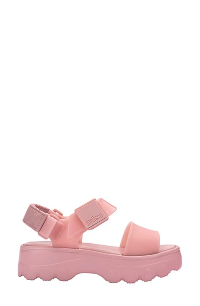 Shop Melissa Kick Off Platform Sandal In Pink