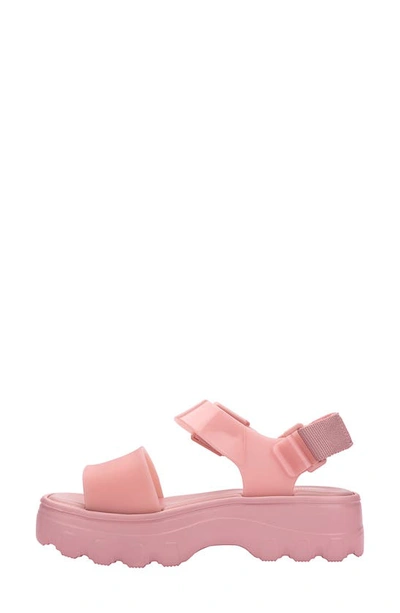 Shop Melissa Kick Off Platform Sandal In Pink