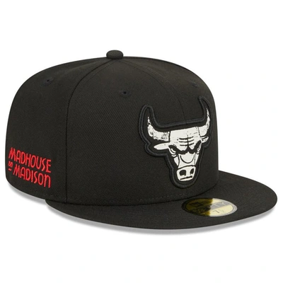 Shop New Era Black Chicago Bulls 2023/24 City Edition Alternate 59fifty Fitted Hat