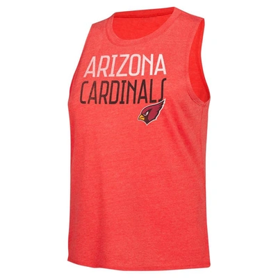 Shop Concepts Sport Black/cardinal Arizona Cardinals Muscle Tank Top & Pants Lounge Set