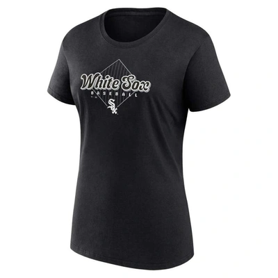 Shop Fanatics Branded Gray/black Chicago White Sox T-shirt Combo Pack