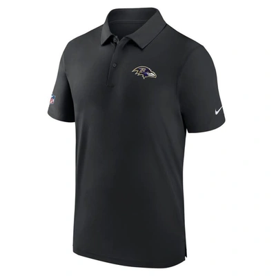 Shop Nike Black Baltimore Ravens Sideline Coaches Performance Polo