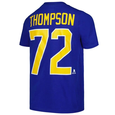 Shop Outerstuff Youth Tage Thompson Royal Buffalo Sabres Player Name & Number T-shirt