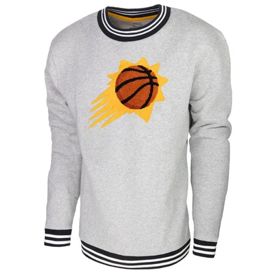 Shop Stadium Essentials Heather Gray Phoenix Suns Club Level Pullover Sweatshirt