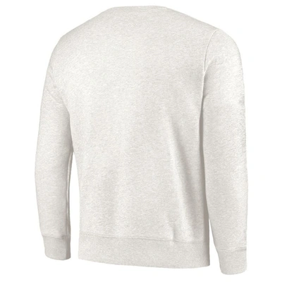 Shop Majestic Threads White Texas Rangers 2023 World Series Champions Tri-blend Pullover Sweatshirt