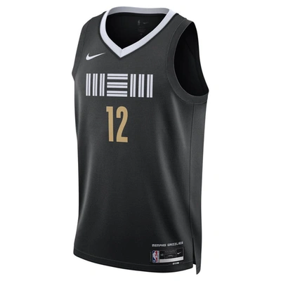 Shop Nike Unisex  Ja Morant Black Memphis Grizzlies 2023/24 Swingman Jersey